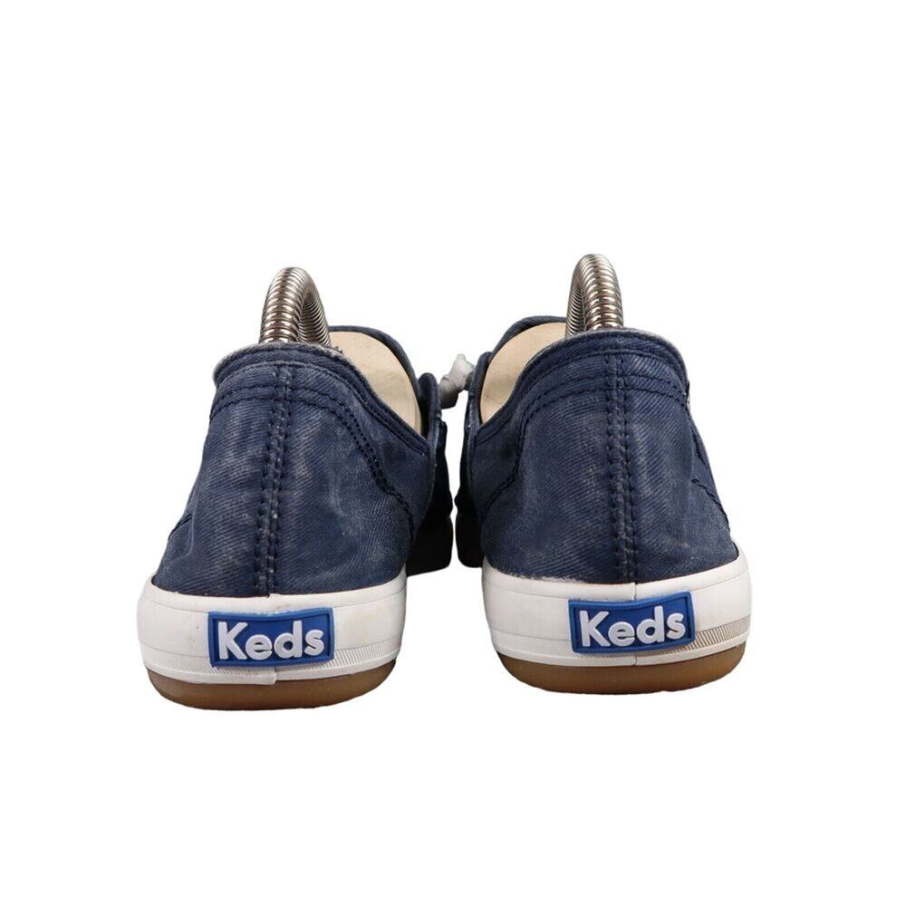 Keds Shoes Womens 8 Slip On Sneakers Casual Canvas Dream Foam Memory Active Blue - Picture 6 of 15